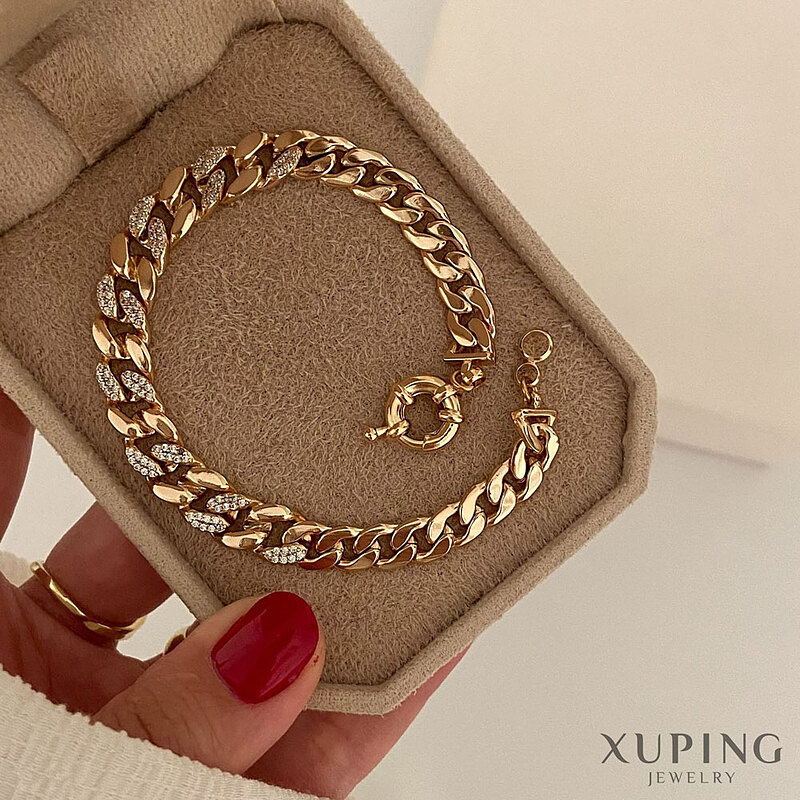 دستبند کارتیر نگین‌دار ملوانی ژوپینگ