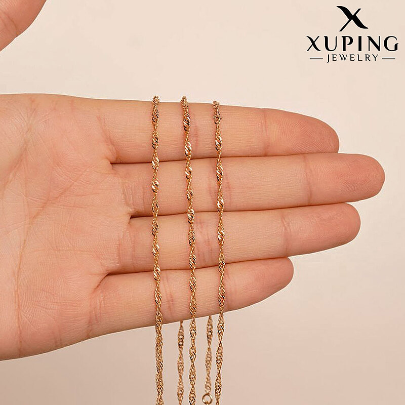 زنجیر طرح‌طلا قفل گرد ژوپینگ