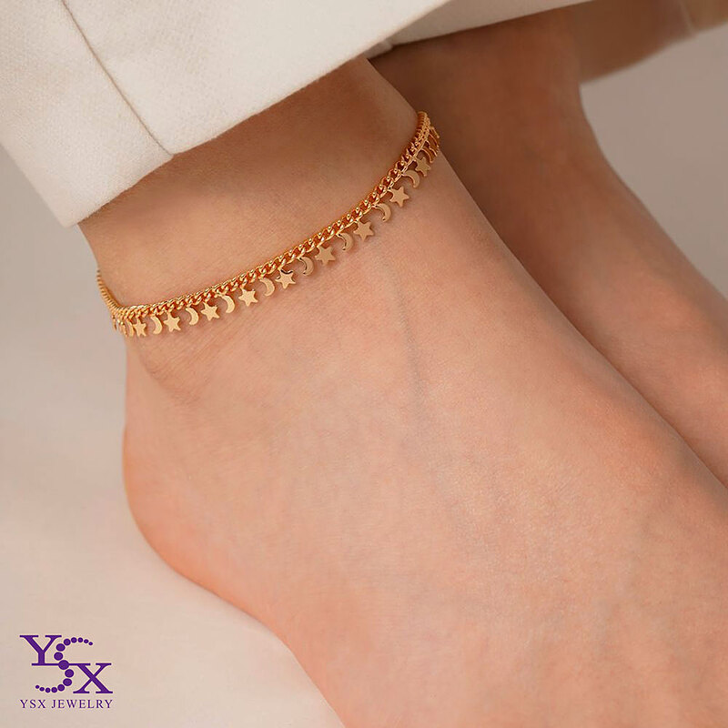 پابند پولک‌ ماه و ستاره YSX