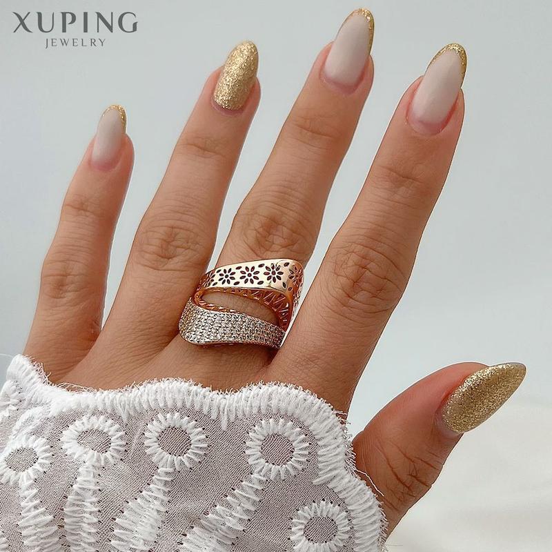 انگشتر لوکس طرح‌طلا ژوپینگ